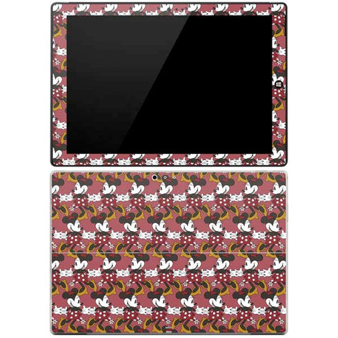 Disney Minnie Mouse Dancing Pattern Surface Pro 3 Skin